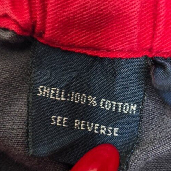 Vintage Polo Ralph Lauren Mens Chino Shorts Large Gray Blue Cotton Elastic Waist - Picture 16 of 16